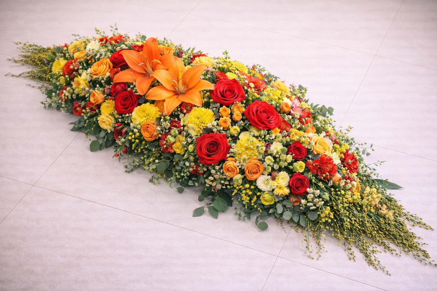 Raquette ou dessus de cerceuil